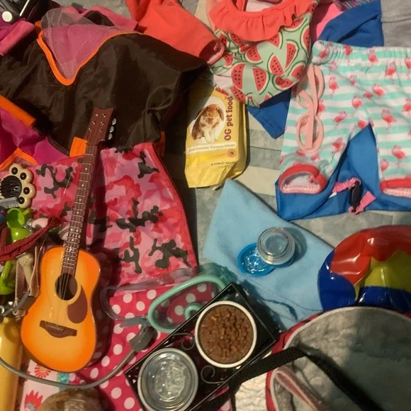 Huge Our Generation/ My Life As Mixed Clothes Doll Clothing, Shoes Canoe Beach - Picture 7 of 14